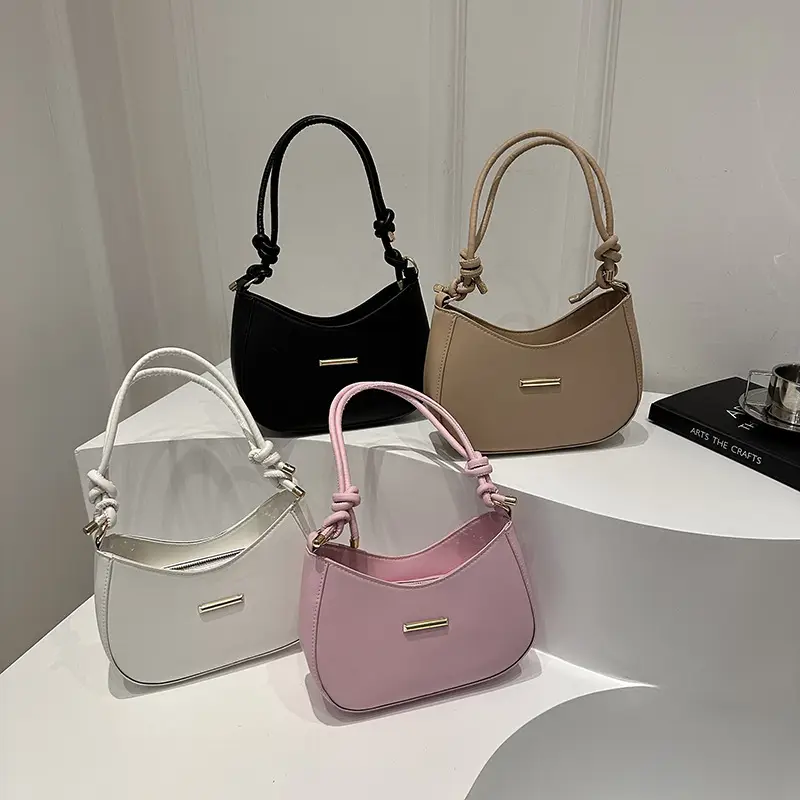 Black Half-Moon Crossbody Bag for Women 2025 - Image 7