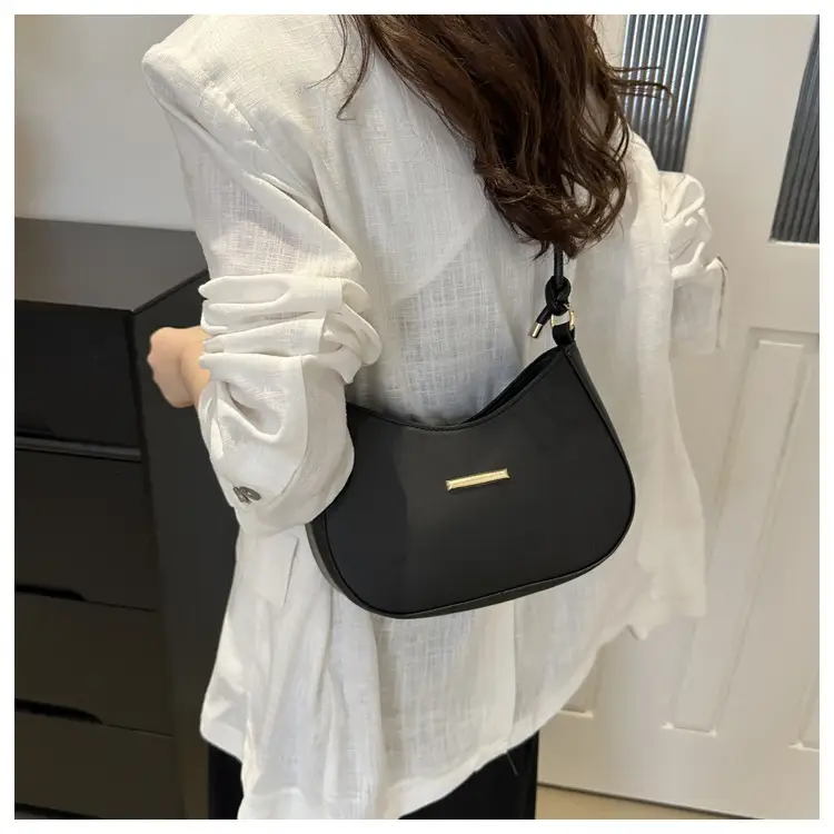 Black Half-Moon Crossbody Bag for Women 2025 — feature 19