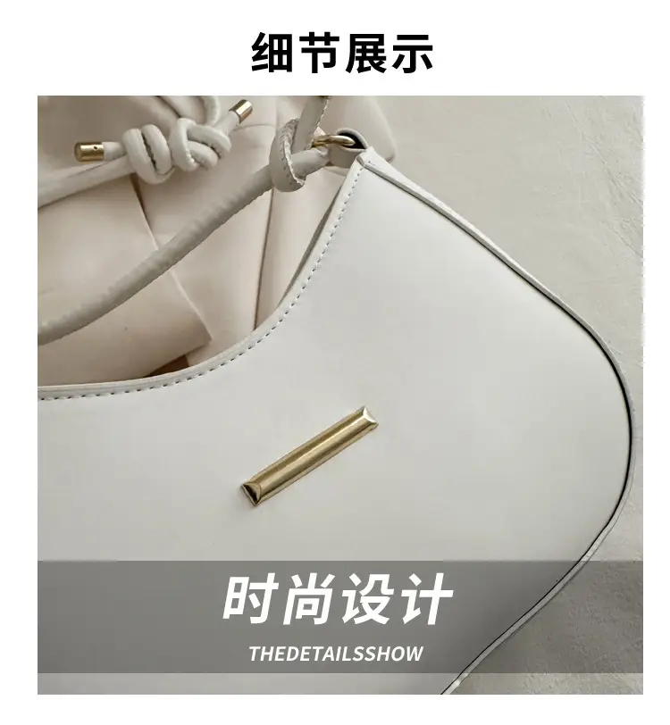 Black Half-Moon Crossbody Bag for Women 2025 — feature 2