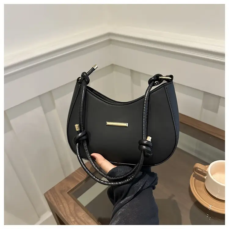 Black Half-Moon Crossbody Bag for Women 2025 — feature 26
