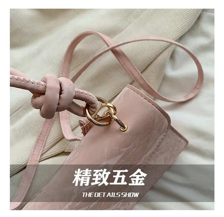Women's Creamy Square Shoulder Messenger Bag 2024 — feature 10