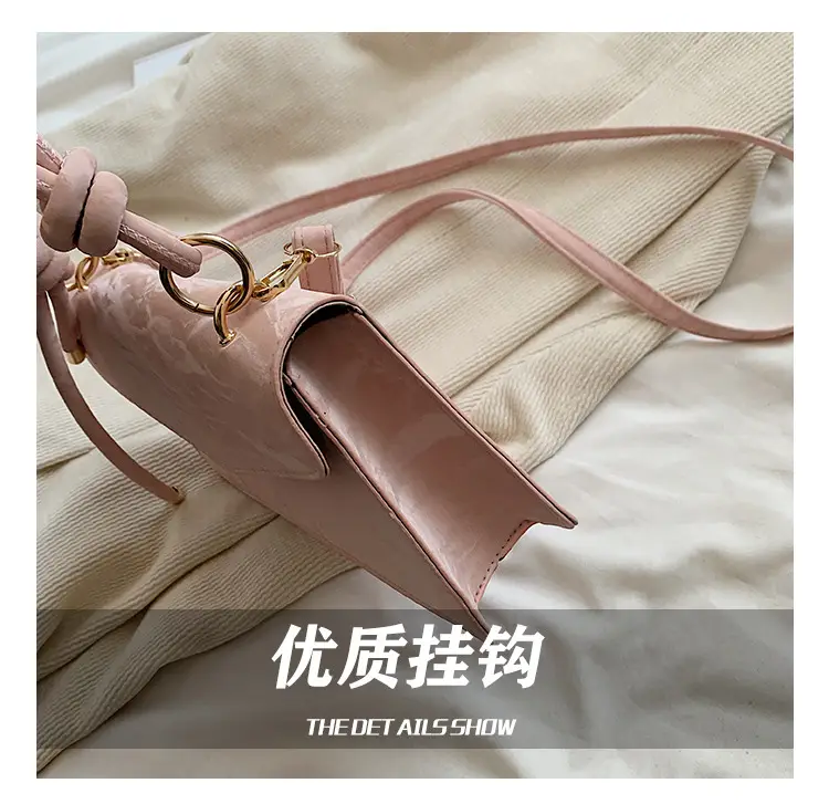 Women's Creamy Square Shoulder Messenger Bag 2024 — feature 13