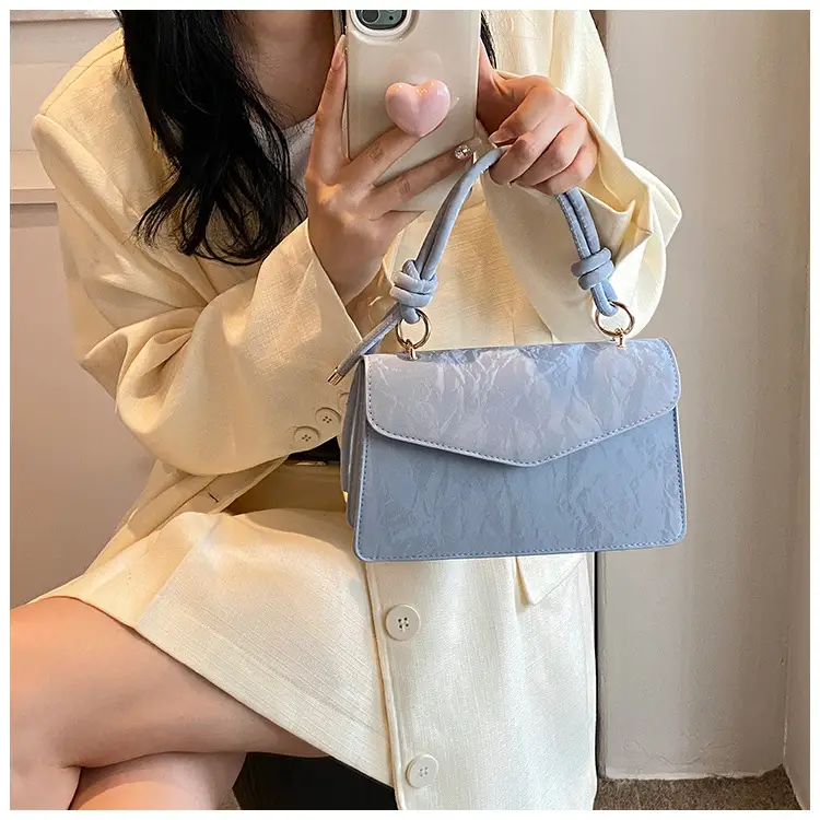 Women's Creamy Square Shoulder Messenger Bag 2024 — feature 29
