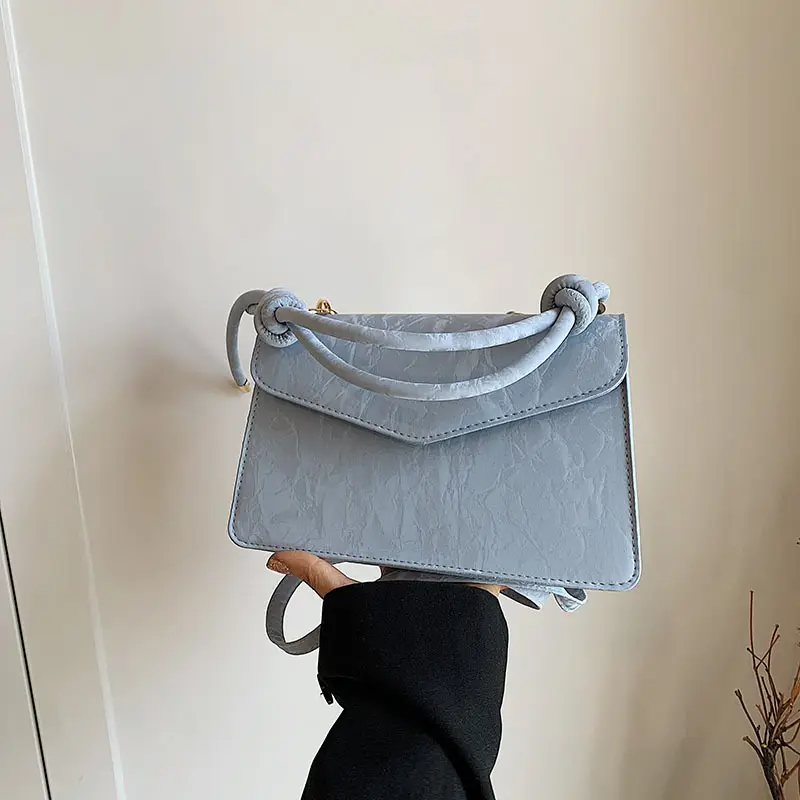 Women's Creamy Square Shoulder Messenger Bag 2024 - Image 5