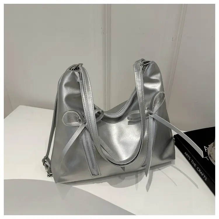 Black Korean Style Large Tote Bag for Women — feature 11