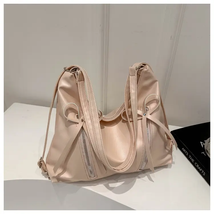 Black Korean Style Large Tote Bag for Women — feature 12