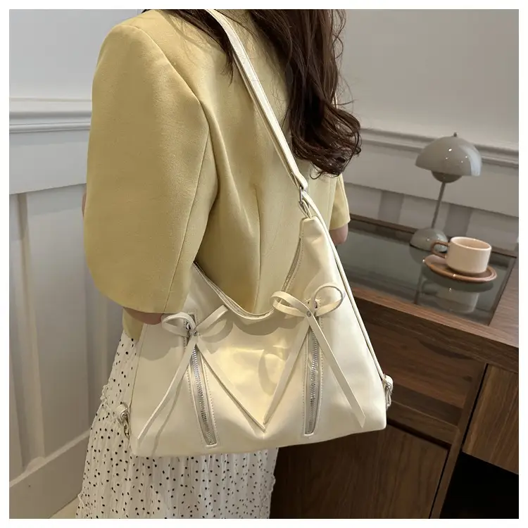 Black Korean Style Large Tote Bag for Women — feature 16