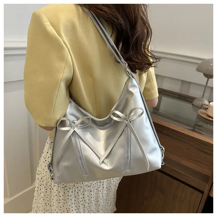 Black Korean Style Large Tote Bag for Women — feature 20