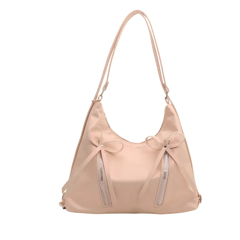 Black Korean Style Large Tote Bag for Women - Image 3