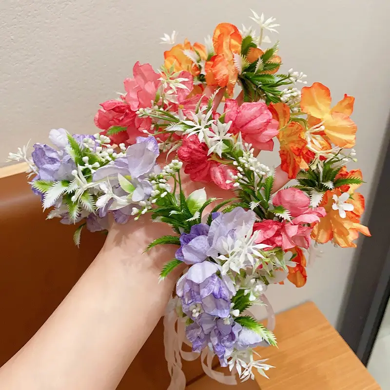 Girls' Flower Headband Mori Style 2024 New - Image 26