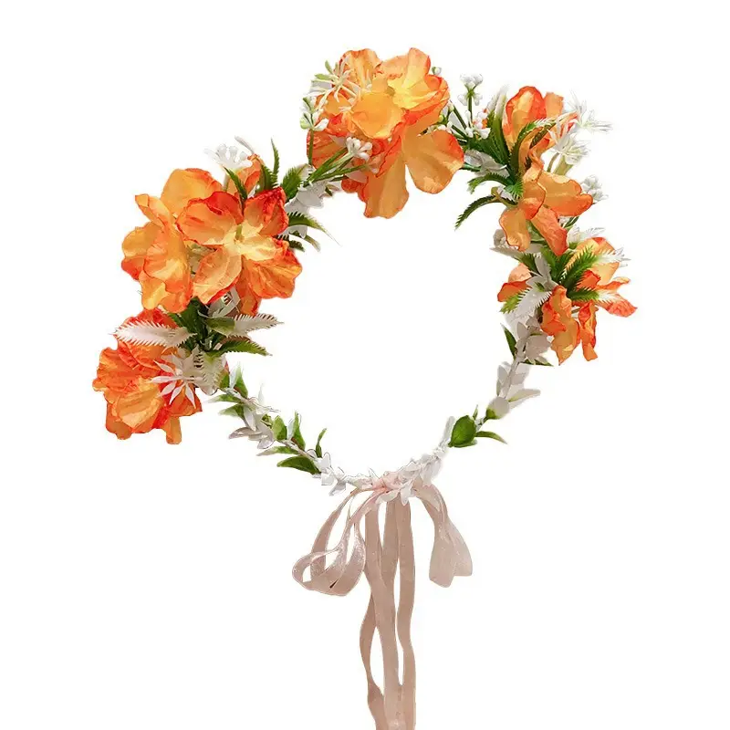 Girls' Flower Headband Mori Style 2024 New - Image 29