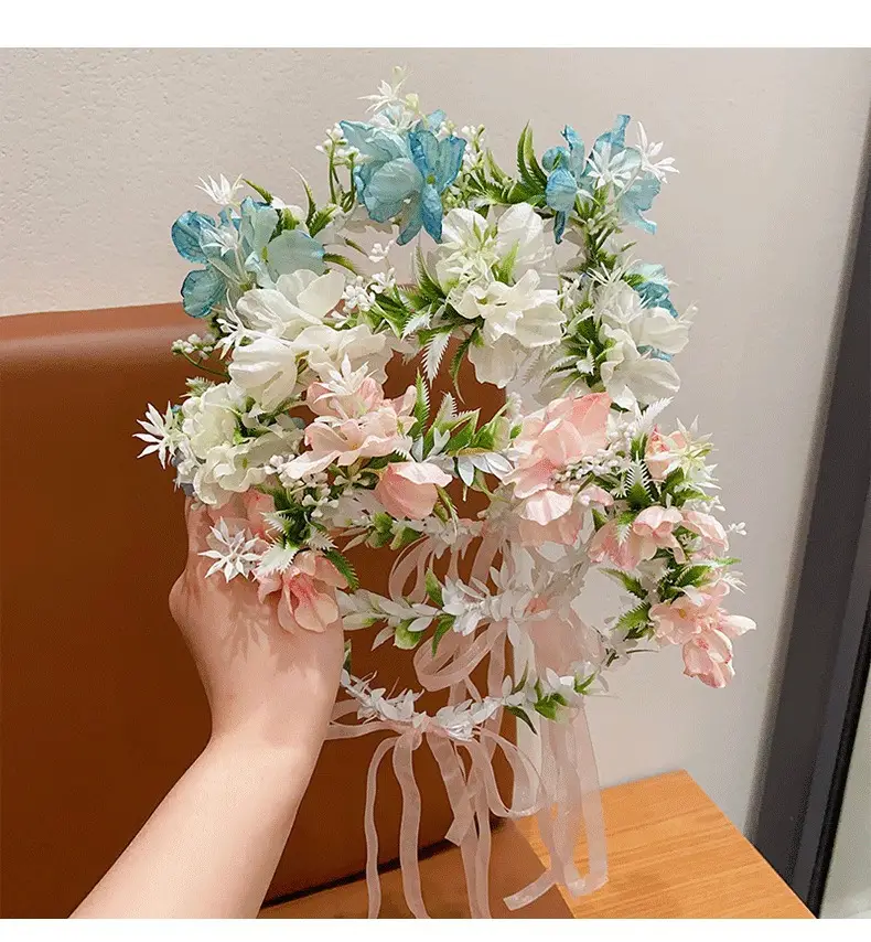 Girls' Flower Headband Mori Style 2024 New — feature 6