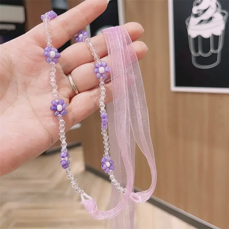 Girls' Flower Headband Mori Style 2024 New - Image 12