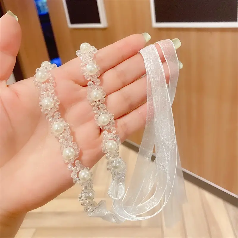 Girls' Flower Headband Mori Style 2024 New - Image 13