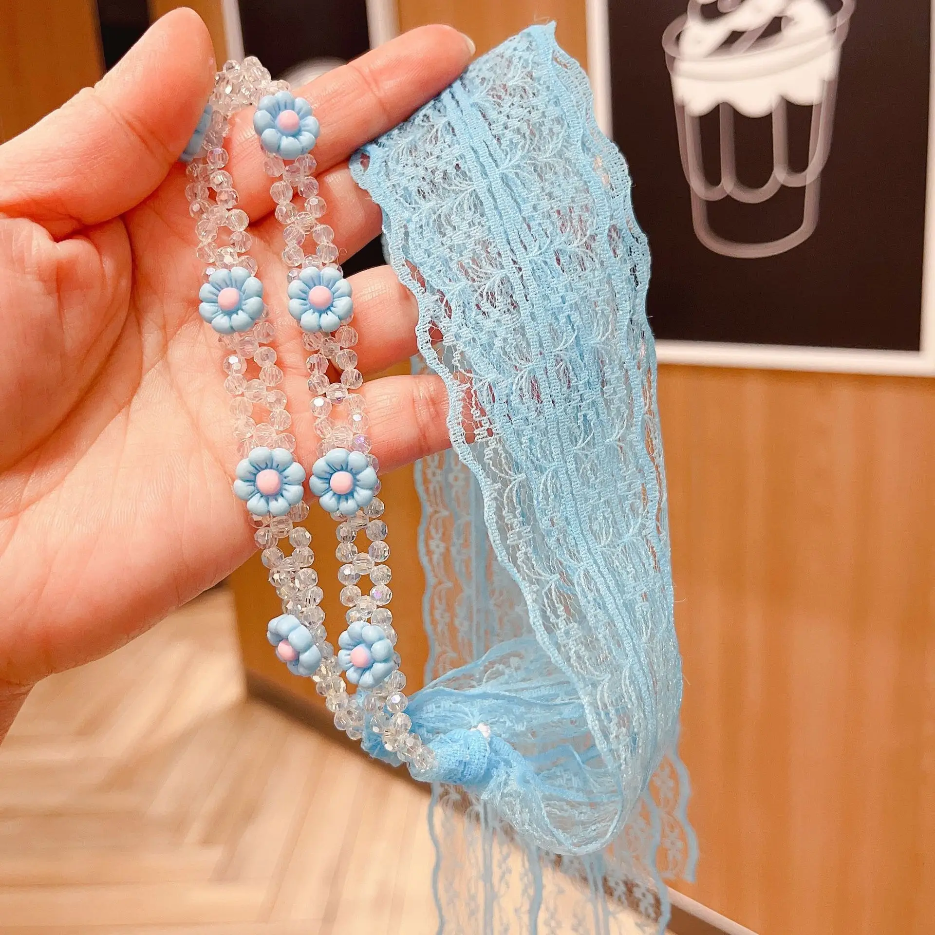 Girls' Flower Headband Mori Style 2024 New - Image 16