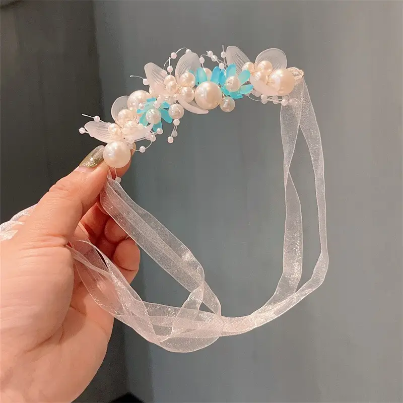 Girls' Flower Headband Mori Style 2024 New - Image 24