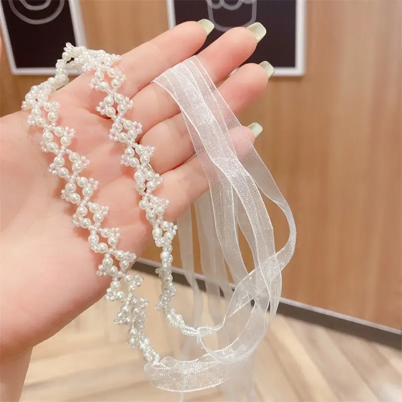 Girls' Flower Headband Mori Style 2024 New - Image 9