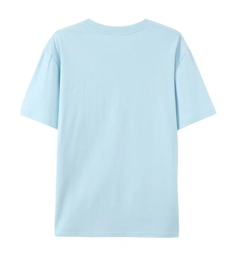 Amazon Independent Station Pure Cotton European and American Size Western Skull Cow Children T-shirt Foreign Trade Women's Short Sleeve Round Neck Top — feature 34