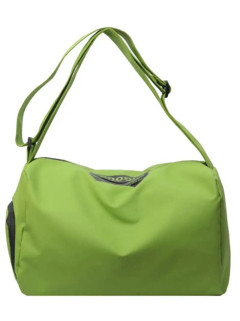 Women's Large Capacity Gym Bag Green Dry Wet Separate - Image 9
