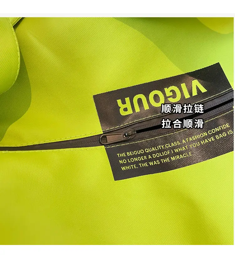 Women's Large Capacity Gym Bag Green Dry Wet Separate — feature 6