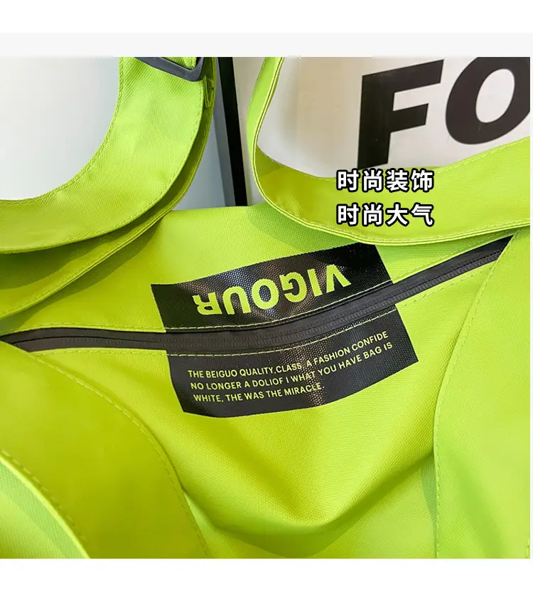 Women's Large Capacity Gym Bag Green Dry Wet Separate — feature 9