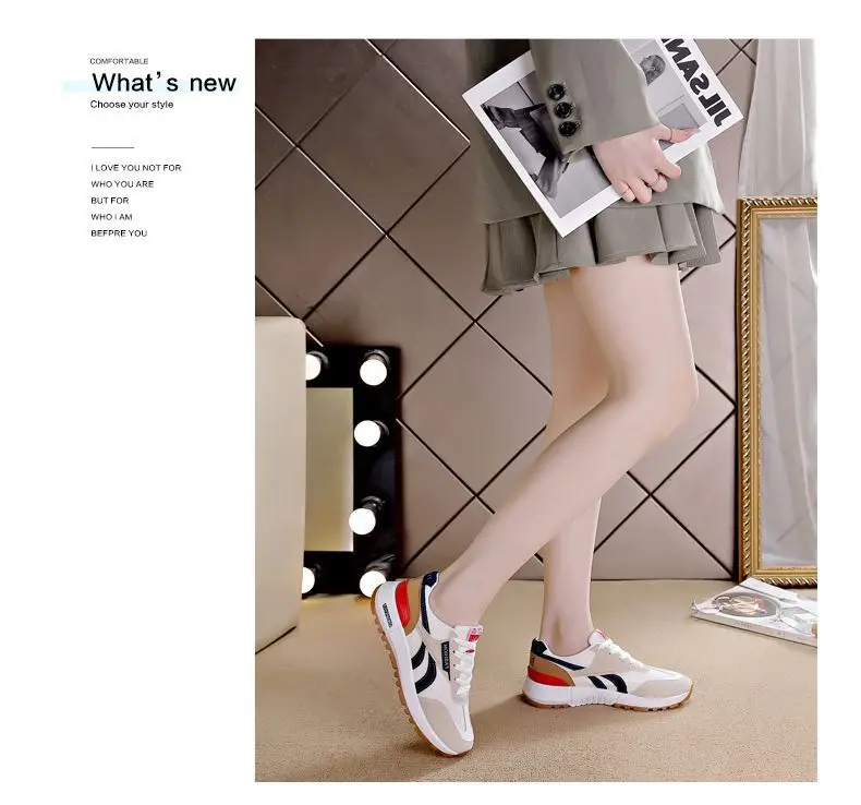 plus size Women sneaker Spring and Summer New Fashion Lightweight Forrest Gump Shoes Comfortable Forrest Gump Shoes Outdoor Casual Travel Shoes — feature 10
