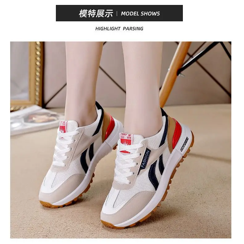 plus size Women sneaker Spring and Summer New Fashion Lightweight Forrest Gump Shoes Comfortable Forrest Gump Shoes Outdoor Casual Travel Shoes — feature 11