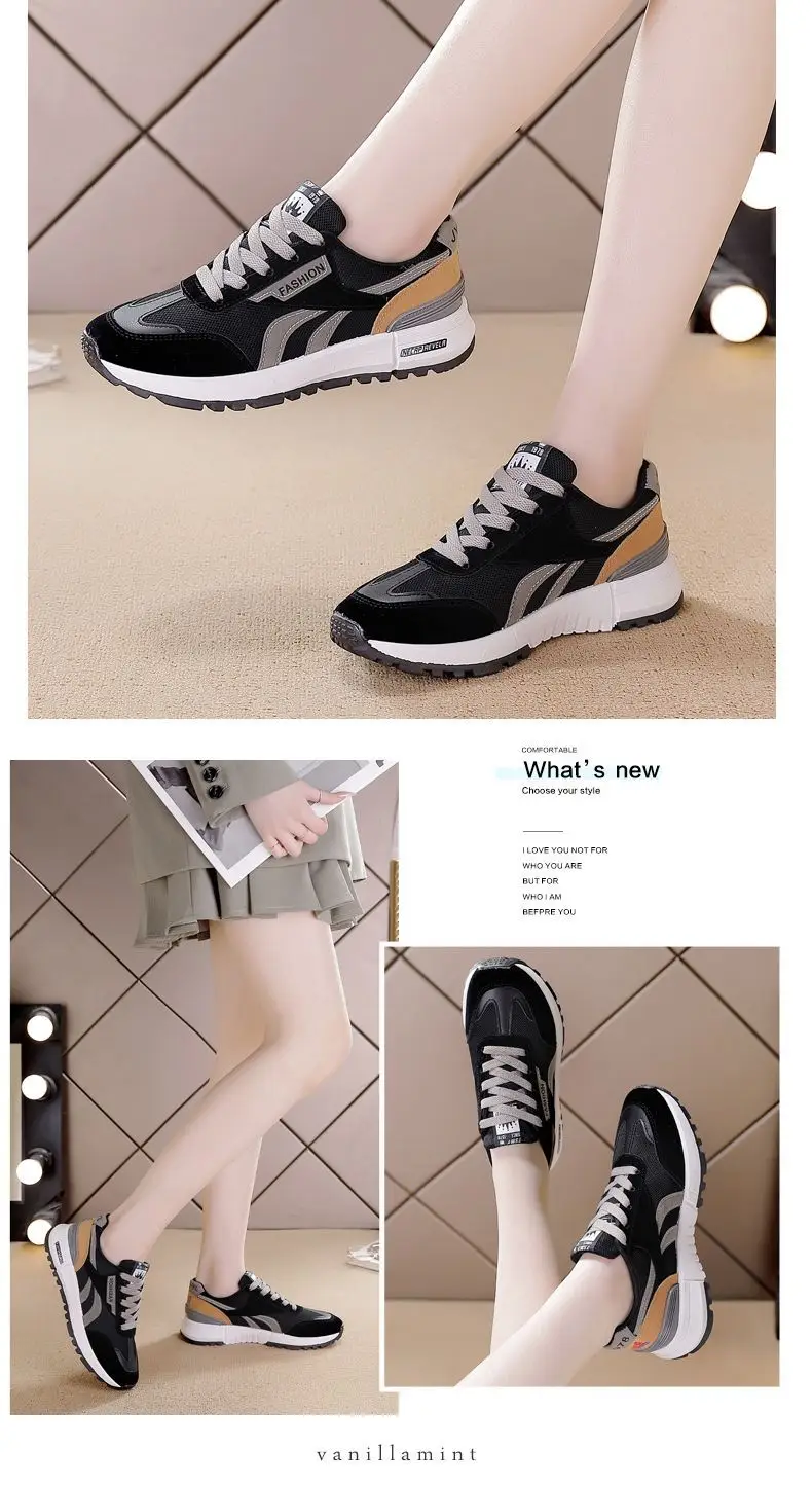 plus size Women sneaker Spring and Summer New Fashion Lightweight Forrest Gump Shoes Comfortable Forrest Gump Shoes Outdoor Casual Travel Shoes — feature 13