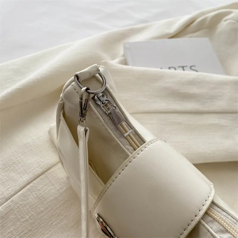 Nude Bow Handbag 2024 Spring Shoulder Crossbody - Image 7