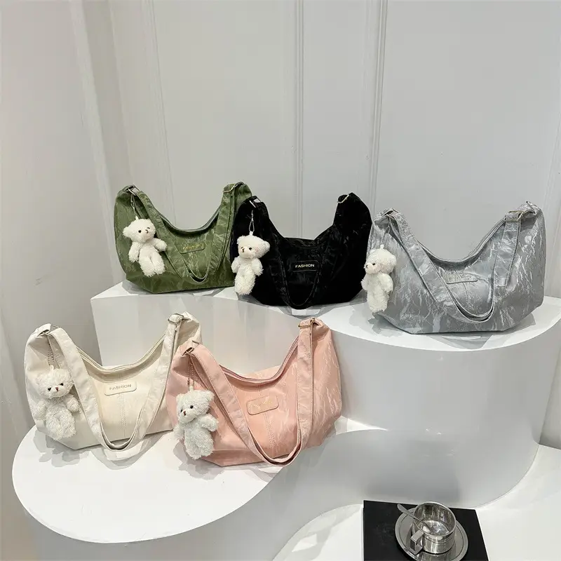 2024 Silver Shoulder Tote Bag for Women - Image 6