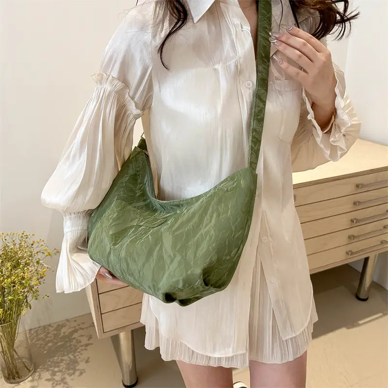 2024 Silver Shoulder Tote Bag for Women - Image 9