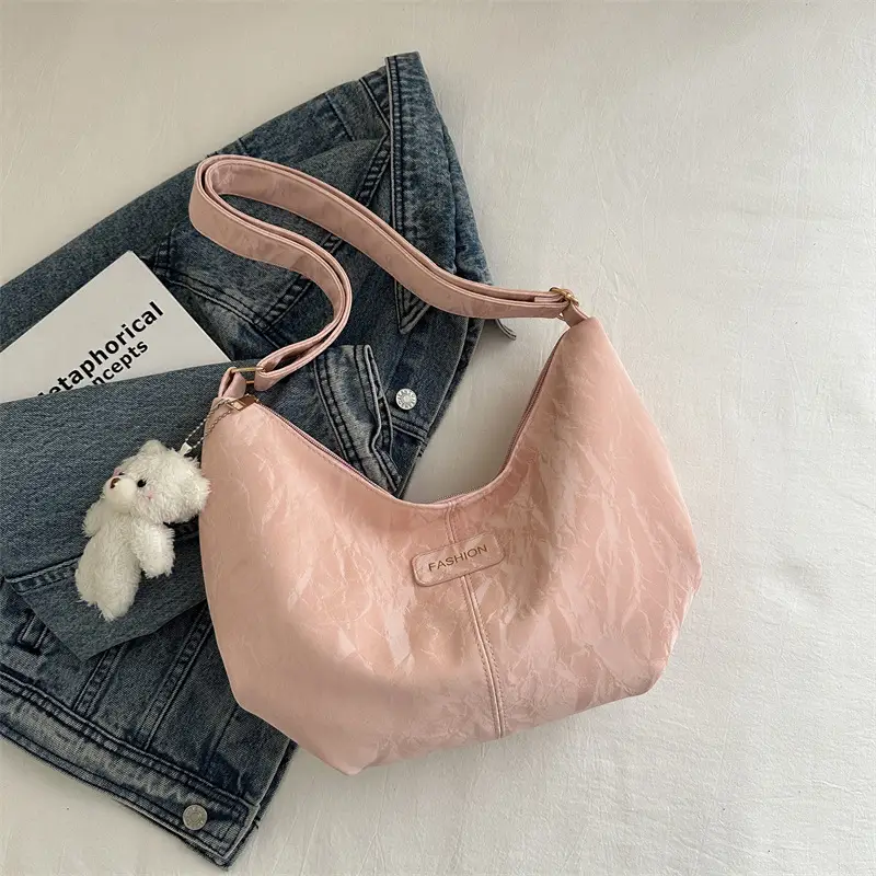 2024 Silver Shoulder Tote Bag for Women - Image 3