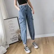 Apricot Multi-Flap Pocket Pants for Women Spring Fall New High-Waisted Loose Wide-Leg Slim Versatile Casual Pants Trendy — feature 16