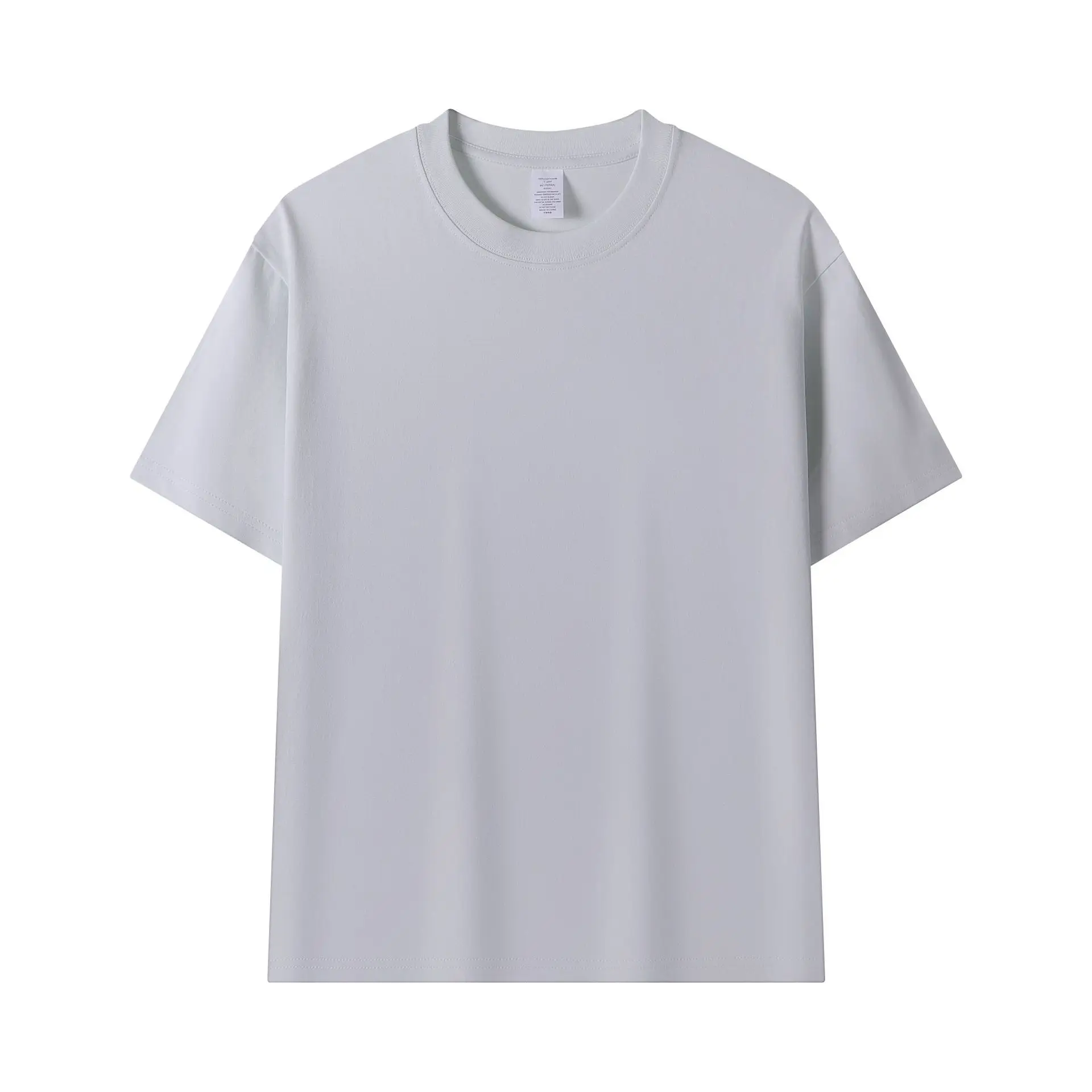 Men Maroon Cotton T-Shirt Short Sleeve Crew Neck