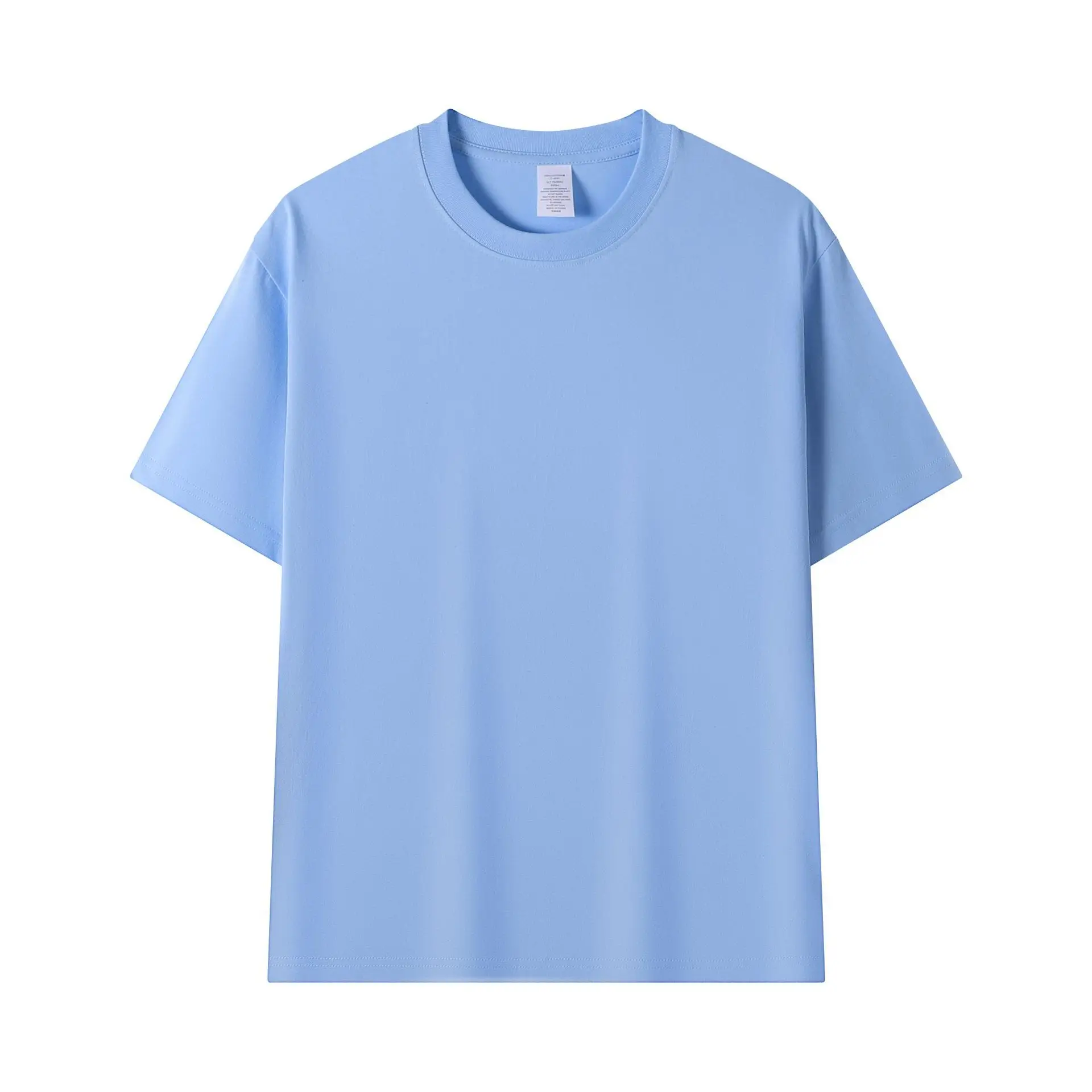 Men Maroon Cotton T-Shirt Short Sleeve Crew Neck