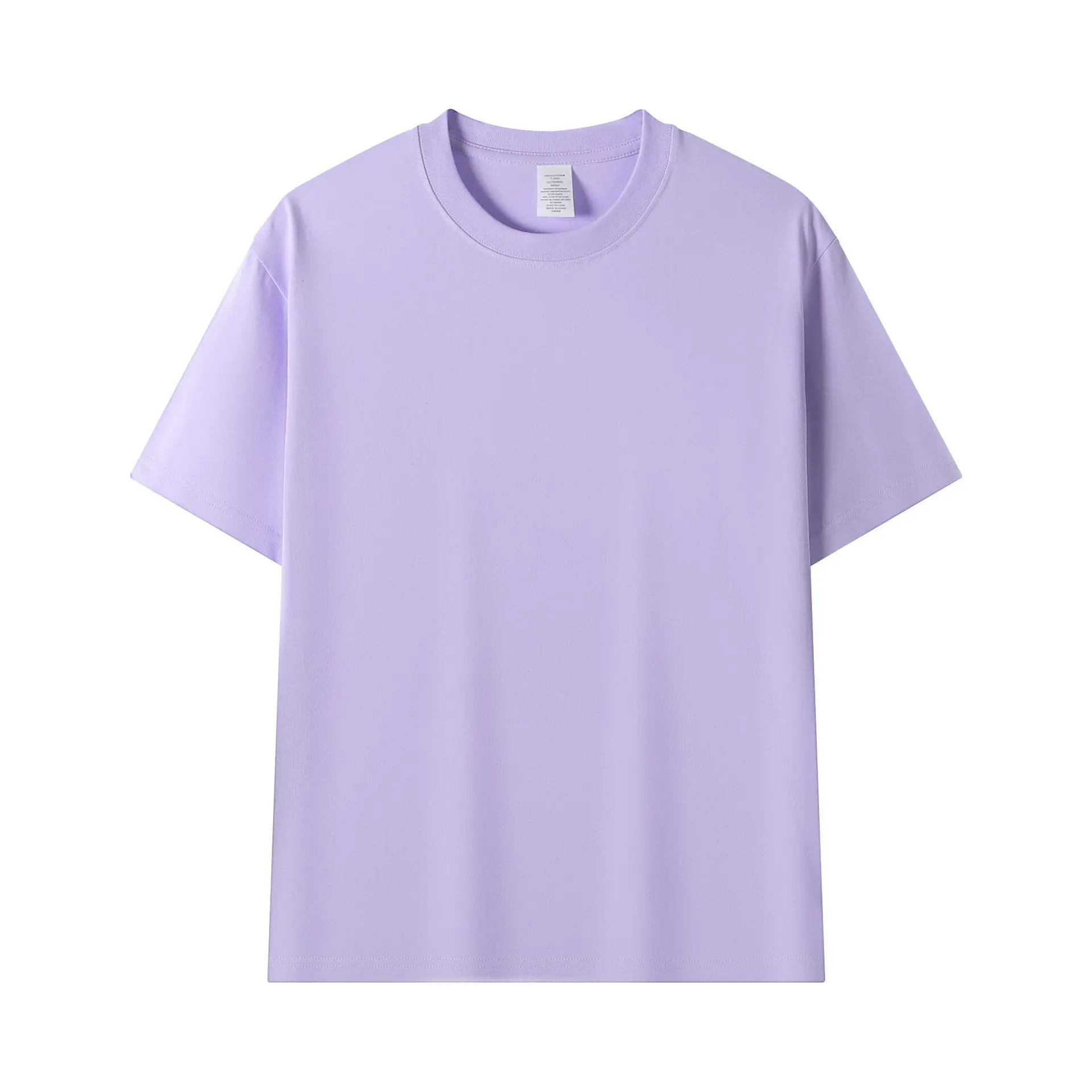 Men Maroon Cotton T-Shirt Short Sleeve Crew Neck