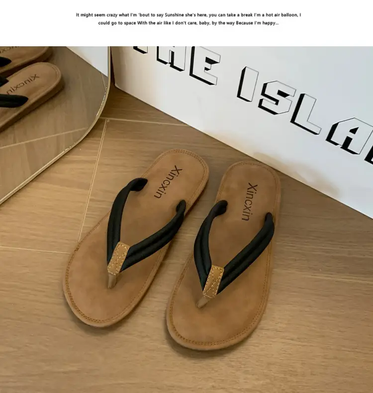 Women's Flat Beach Thong Flip-Flops 2024 Summer — feature 20