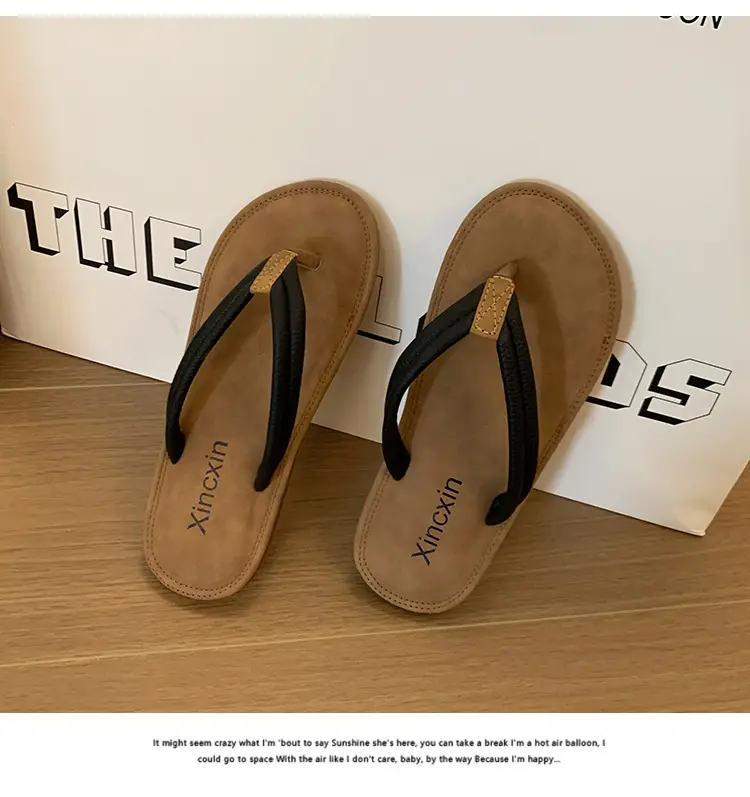 Women's Flat Beach Thong Flip-Flops 2024 Summer — feature 21
