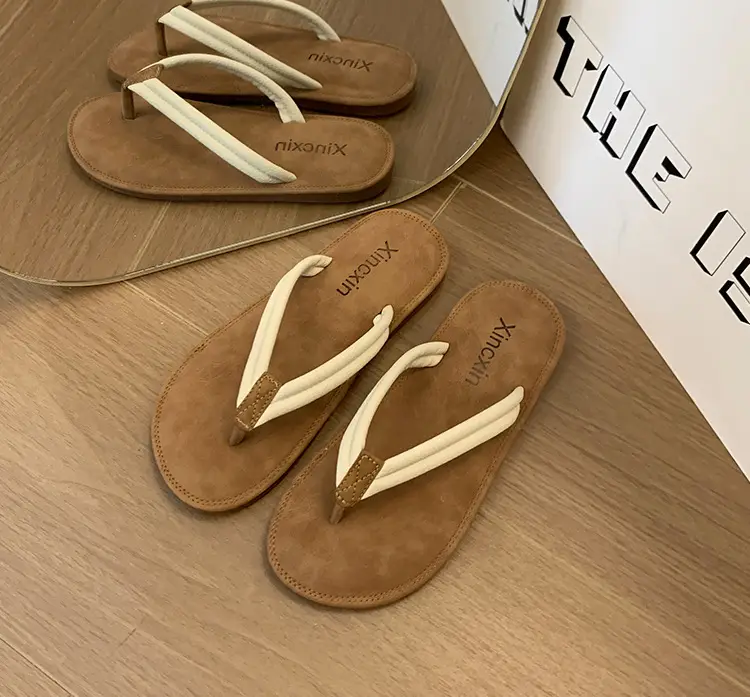 Women's Flat Beach Thong Flip-Flops 2024 Summer — feature 22