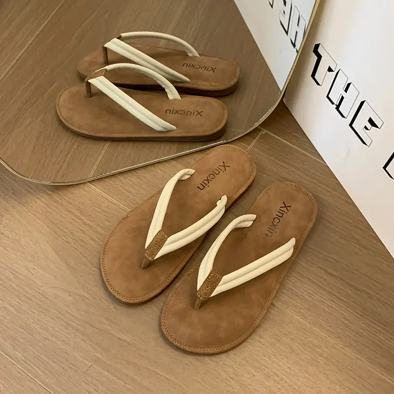 Women's Flat Beach Thong Flip-Flops 2024 Summer - Image 2
