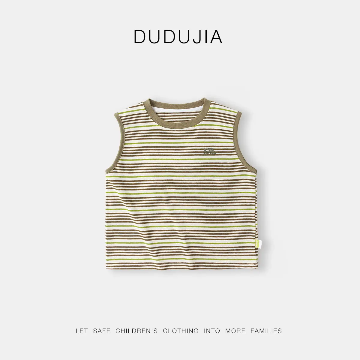 Dudu Baby Vest Sleeveless Striped Summer Boys