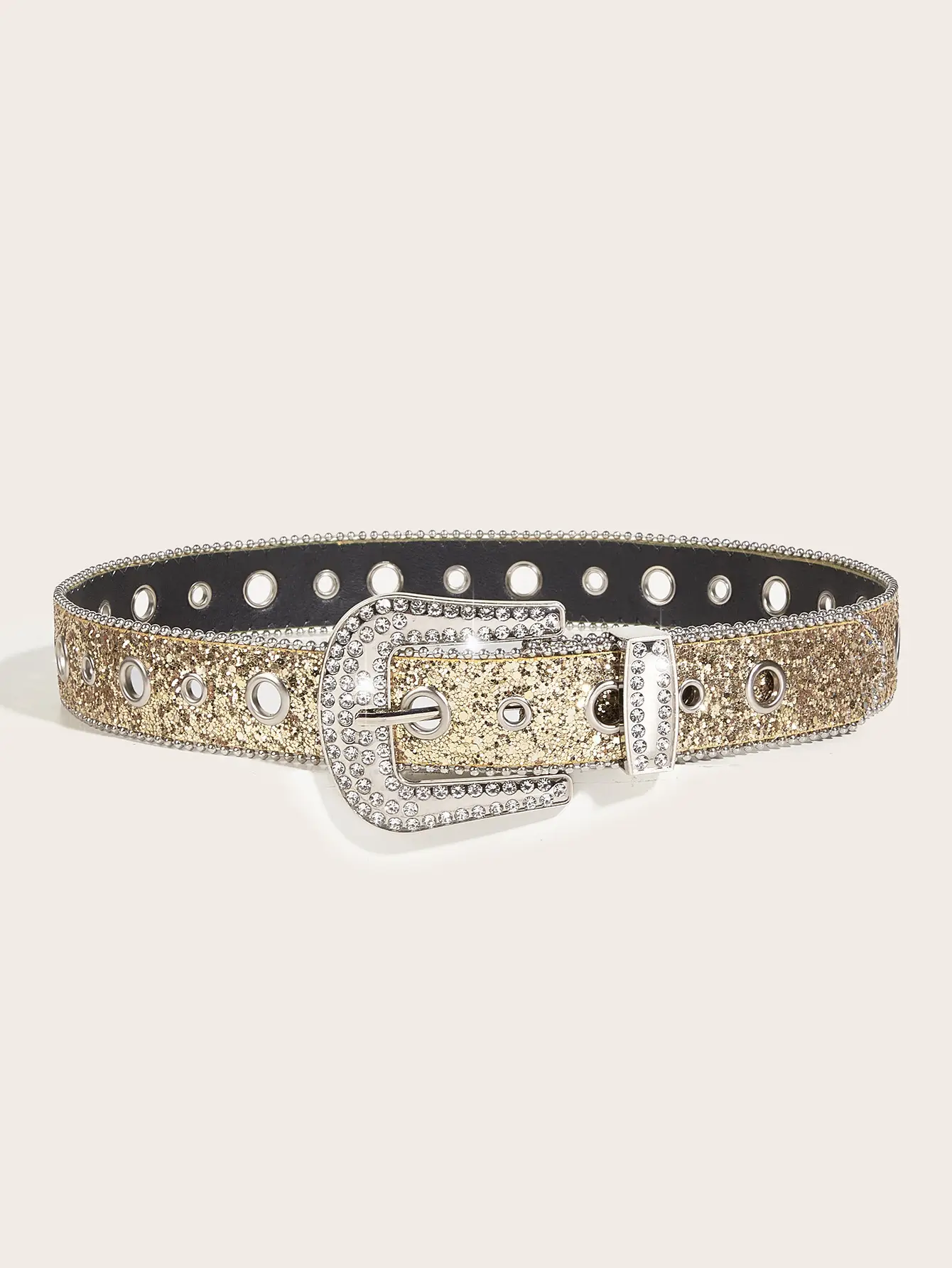Women's Rhinestone Wide Belt Decoration European American Style — feature 12