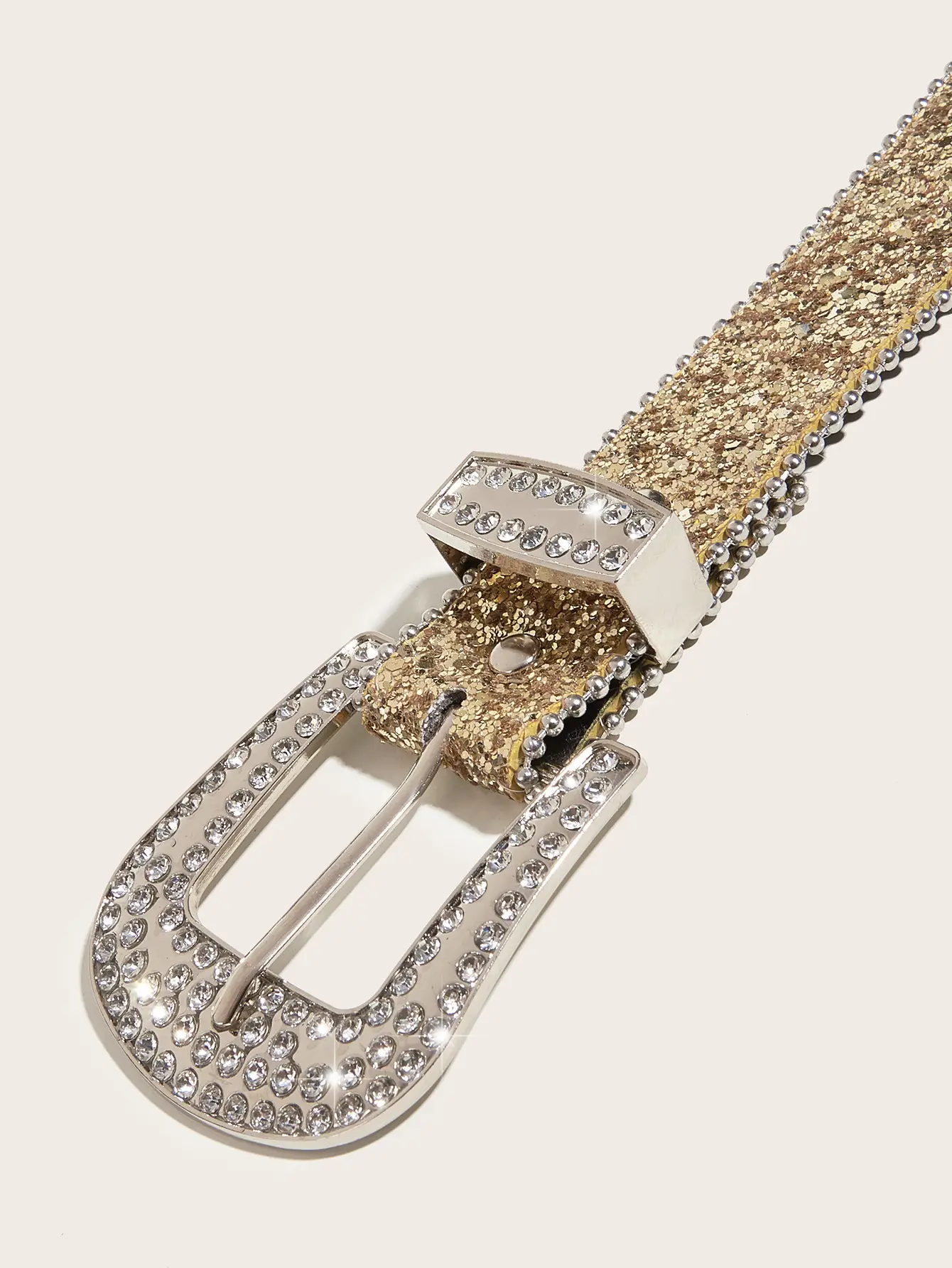 Women's Rhinestone Wide Belt Decoration European American Style — feature 13