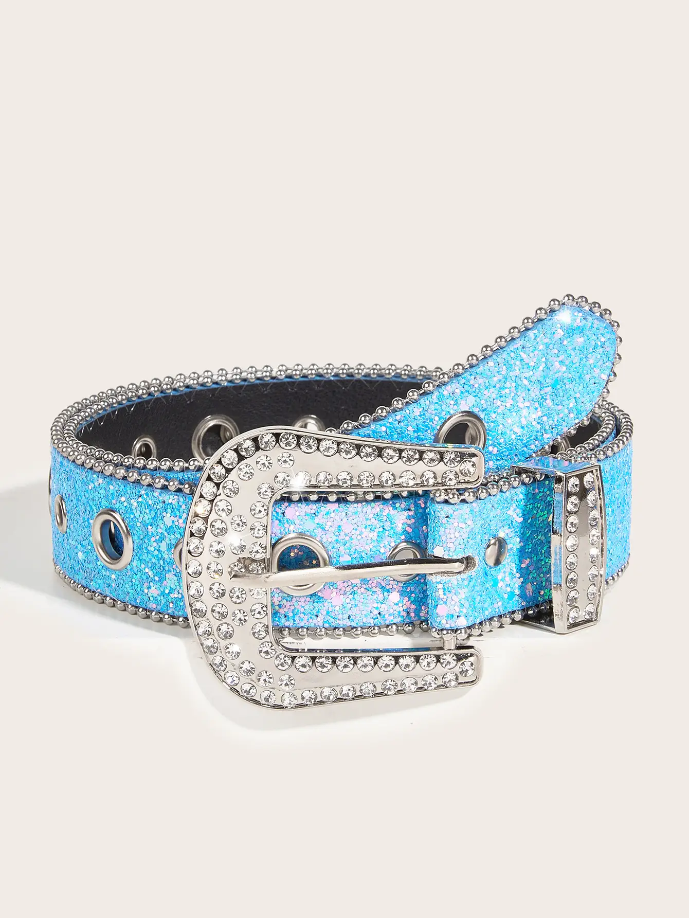 Women's Rhinestone Wide Belt Decoration European American Style — feature 19