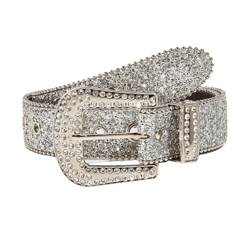 Women's Rhinestone Wide Belt Decoration European American Style - Image 3
