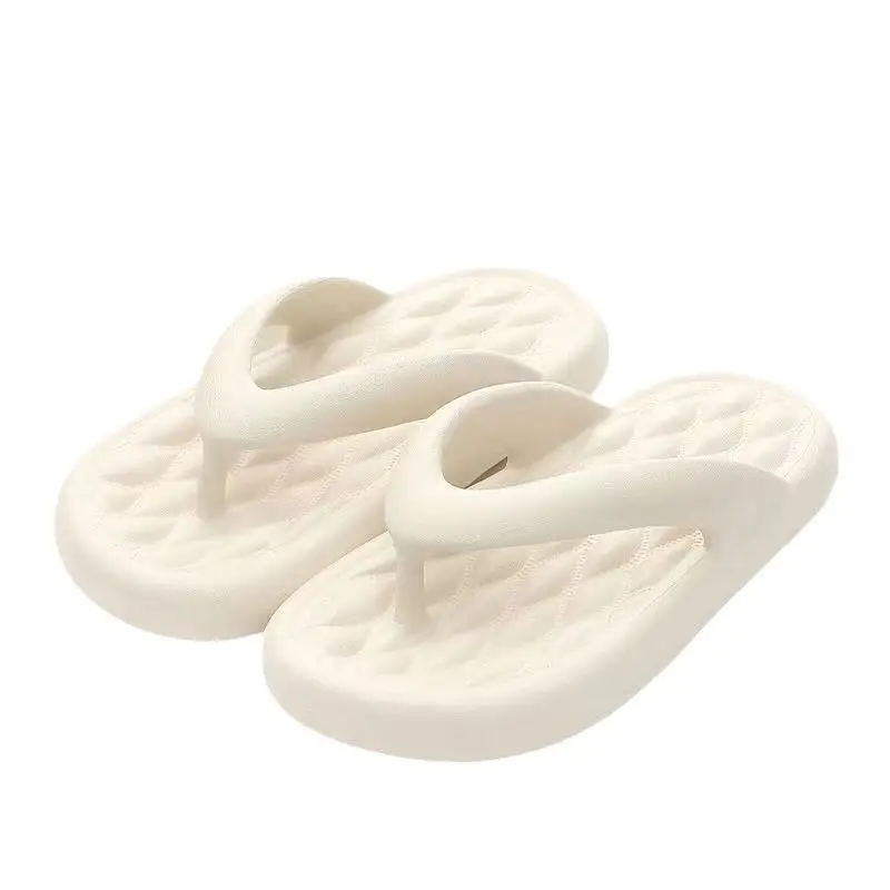 Men PVC Flip Flops Black Soft Comfort Outdoor - Image 9