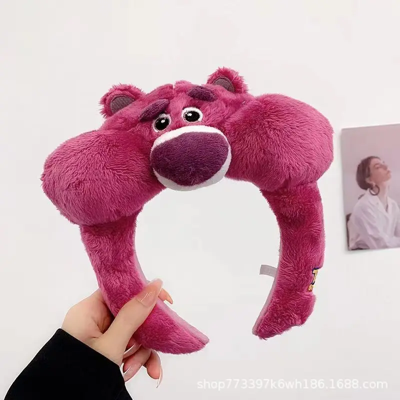 Plush Bear Hairbands for Women Autumn Winter Non-Slip — feature 20