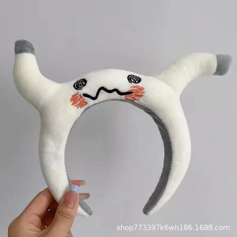 Plush Bear Hairbands for Women Autumn Winter Non-Slip — feature 26