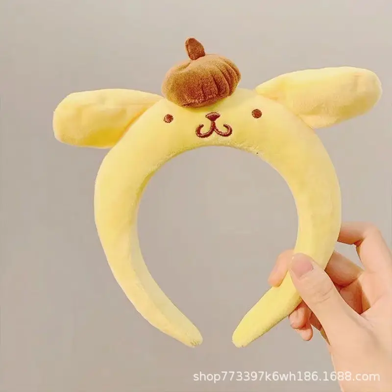 Plush Bear Hairbands for Women Autumn Winter Non-Slip — feature 3