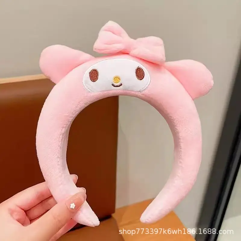 Plush Bear Hairbands for Women Autumn Winter Non-Slip — feature 5